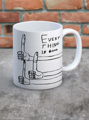 'Everything Is Good' Mug - David Shrigley