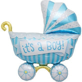 "it's a Boy!" Buggy Helium Foil Balloon - 40"