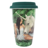 Anne Stokes 'Pure Heart' Travel Mug