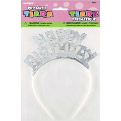 "Happy Birthday" Prismatic Tiara