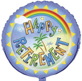 "Happy Retirement" Helium Foil Balloon - 18"