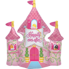 "Happily Ever After" Castle Helium Foil Balloon - 36"