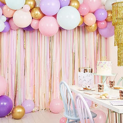 "Happy Birthday" Gold Foiled Lilac Ombre Cups - Pack of 8