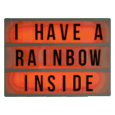 A4 Cinematic Lightbox - Black With Colour Changing