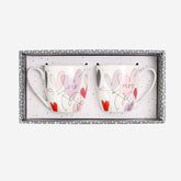 'Mr' & 'Mrs' Tulip Mug - Set Of 2