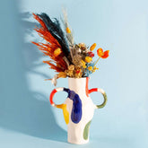 Abstract Art Vase, Multicolour - Large