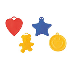 Assorted Plastic Balloon Weights