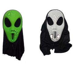 Assorted Cracked Effect Scream Ghost Halloween Mask