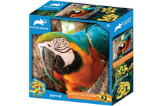 Animal Planet - Parrot Prime 3D Jigsaw Puzzle (63 pieces)