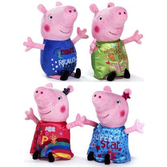 Assorted Peppa Pig Happy Oink Plush Toy - 12"