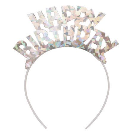 "Happy Birthday" Prismatic Tiara