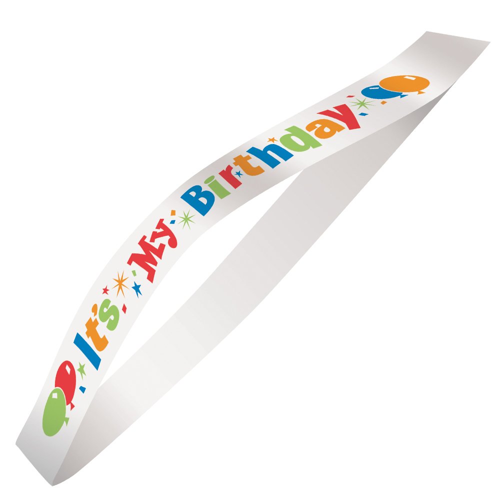 "Its My Birthday" Satin Sash