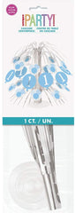1st Birthday Gingham Cascade Centrepiece - Blue