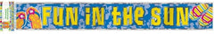 "Fun In The Sun" Summer Banner - 12ft.