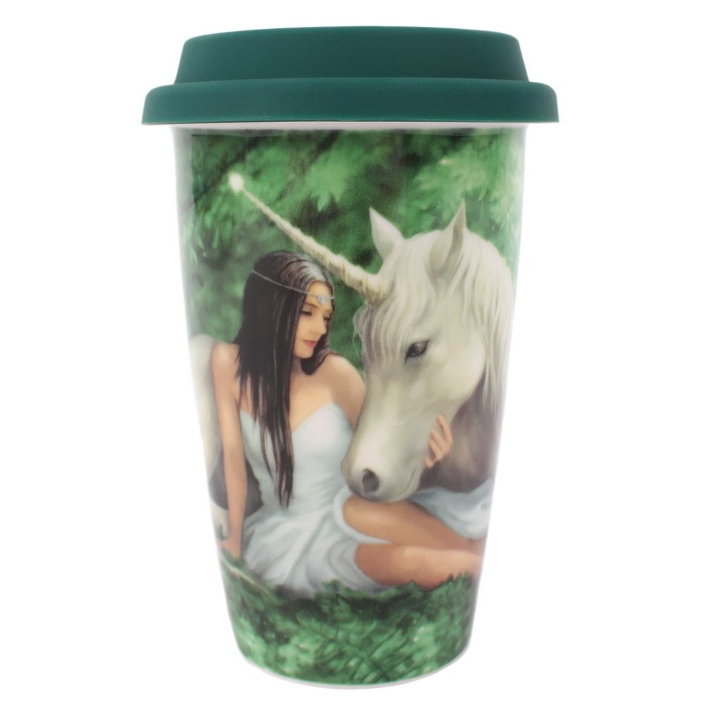 Anne Stokes 'Pure Heart' Travel Mug