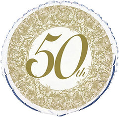 Anniversary Helium Foil Balloon - 18"