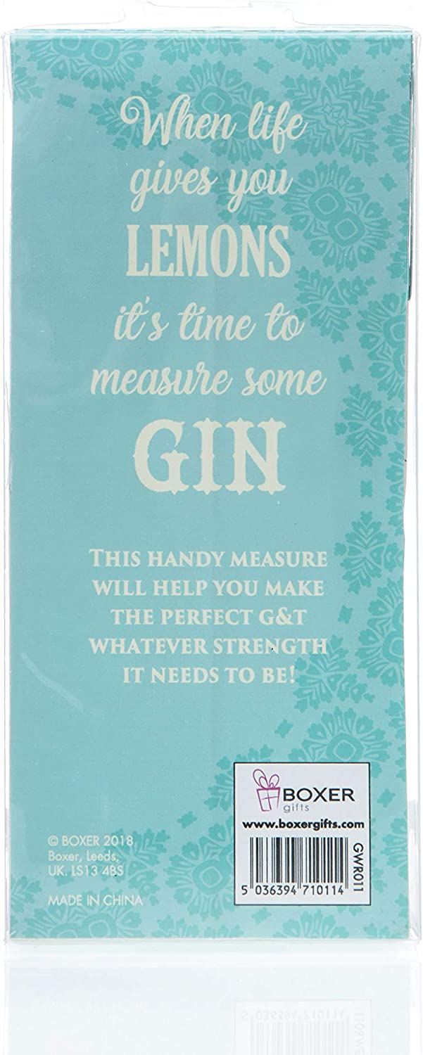 "Let The Mixing Be Gin" Novelty Spirit Measure