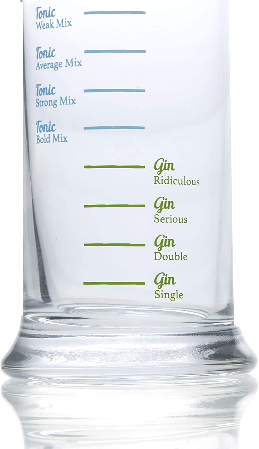 "Let The Mixing Be Gin" Novelty Spirit Measure