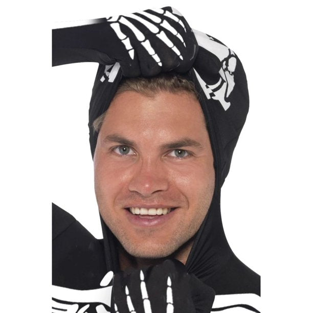 2nd Skin Glow in the Dark Skeleton Costume - (Adult)
