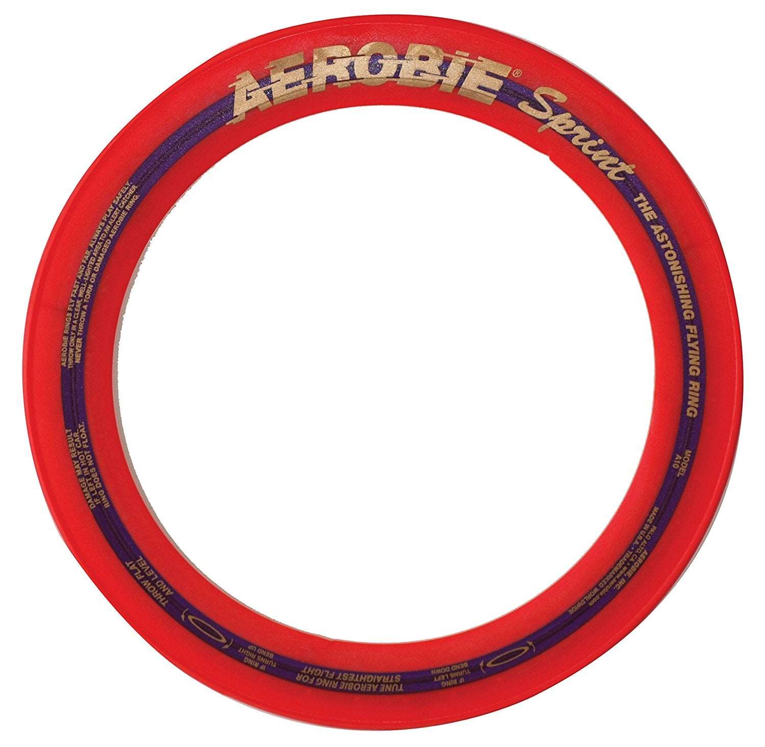 Aerobie Sprint Flying Ring - 10"