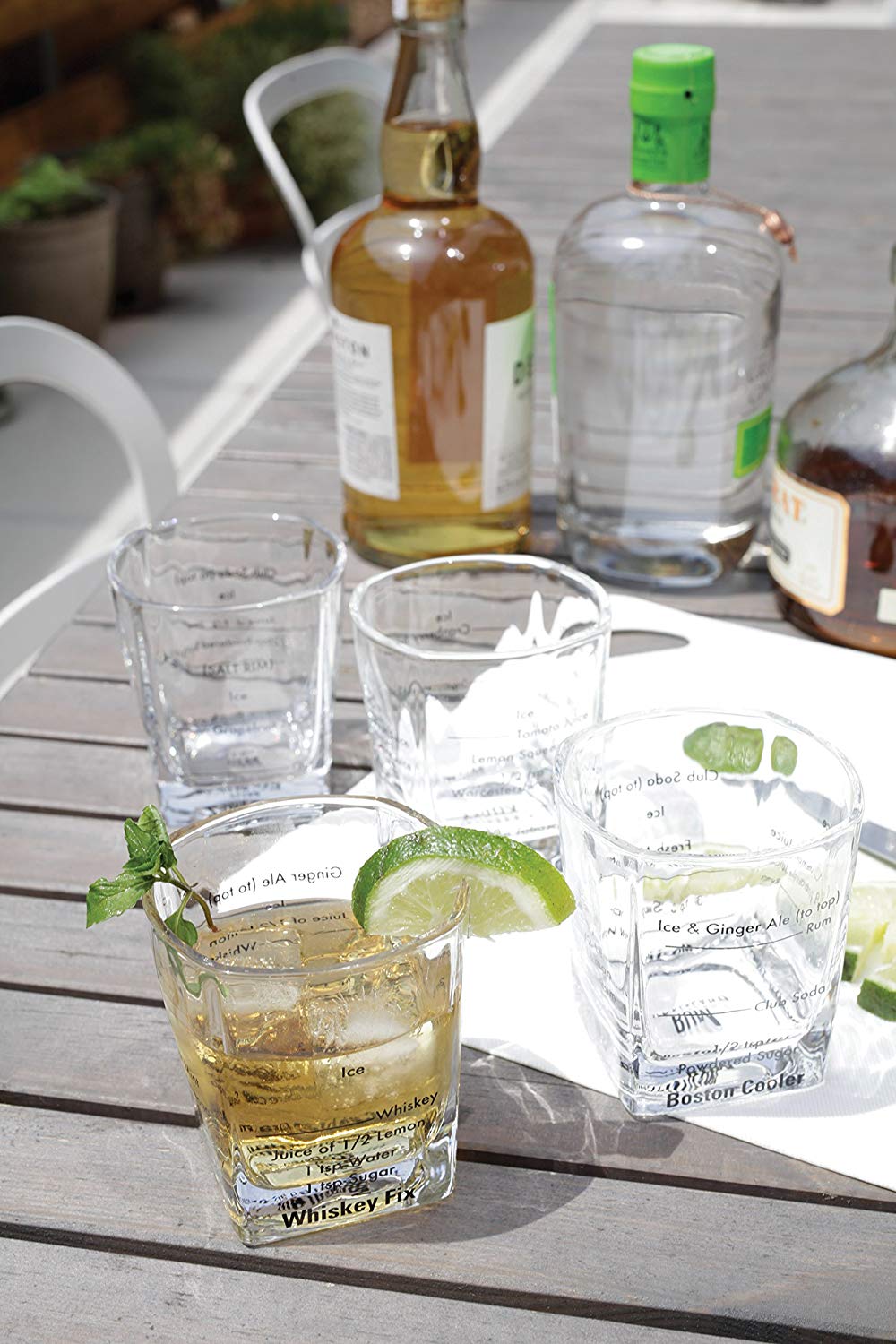 Bartending Glasses Set Of 4