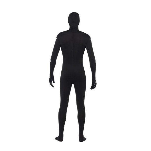 2nd Skin Glow in the Dark Skeleton Costume - (Adult)