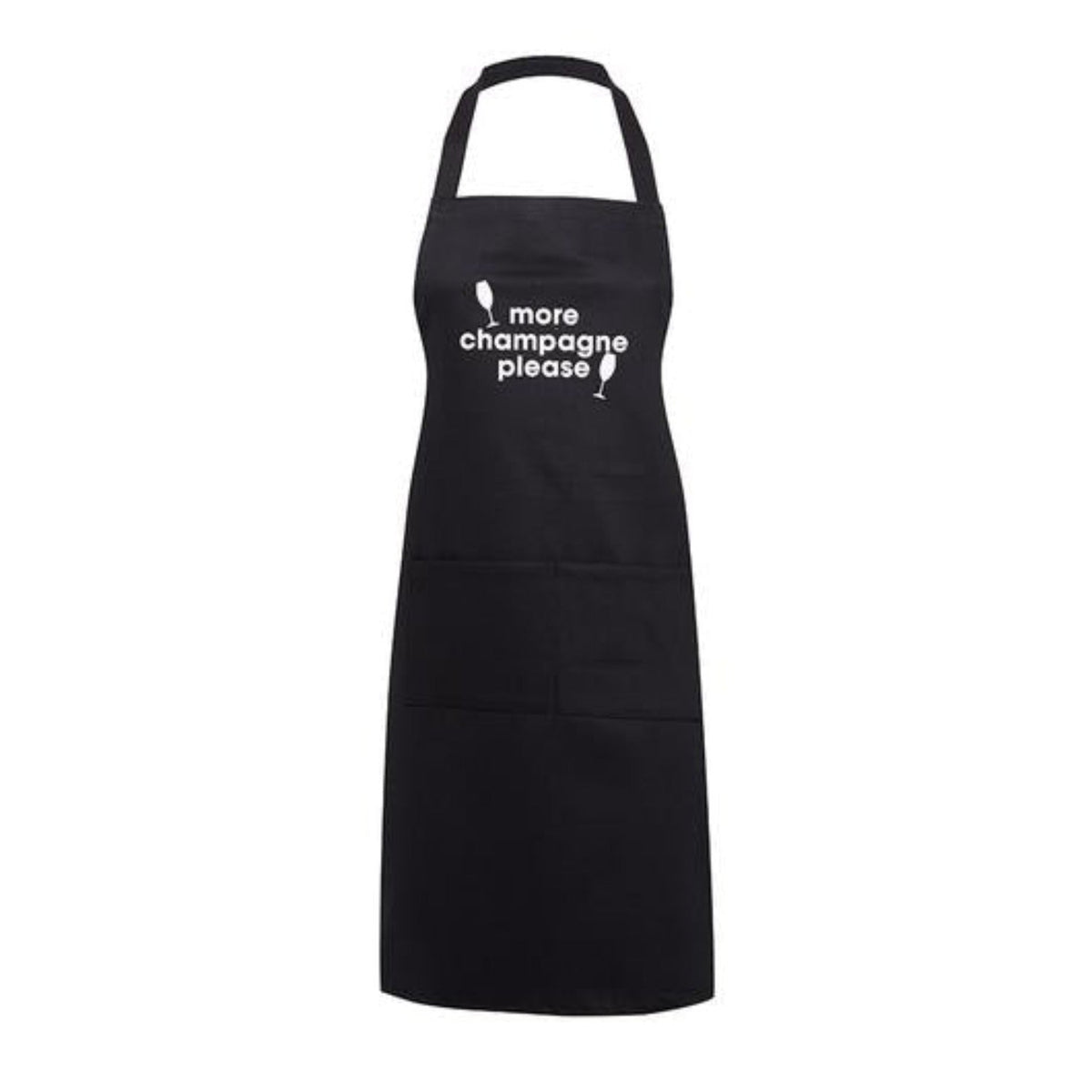 Apron - More Champagne Please (Black)