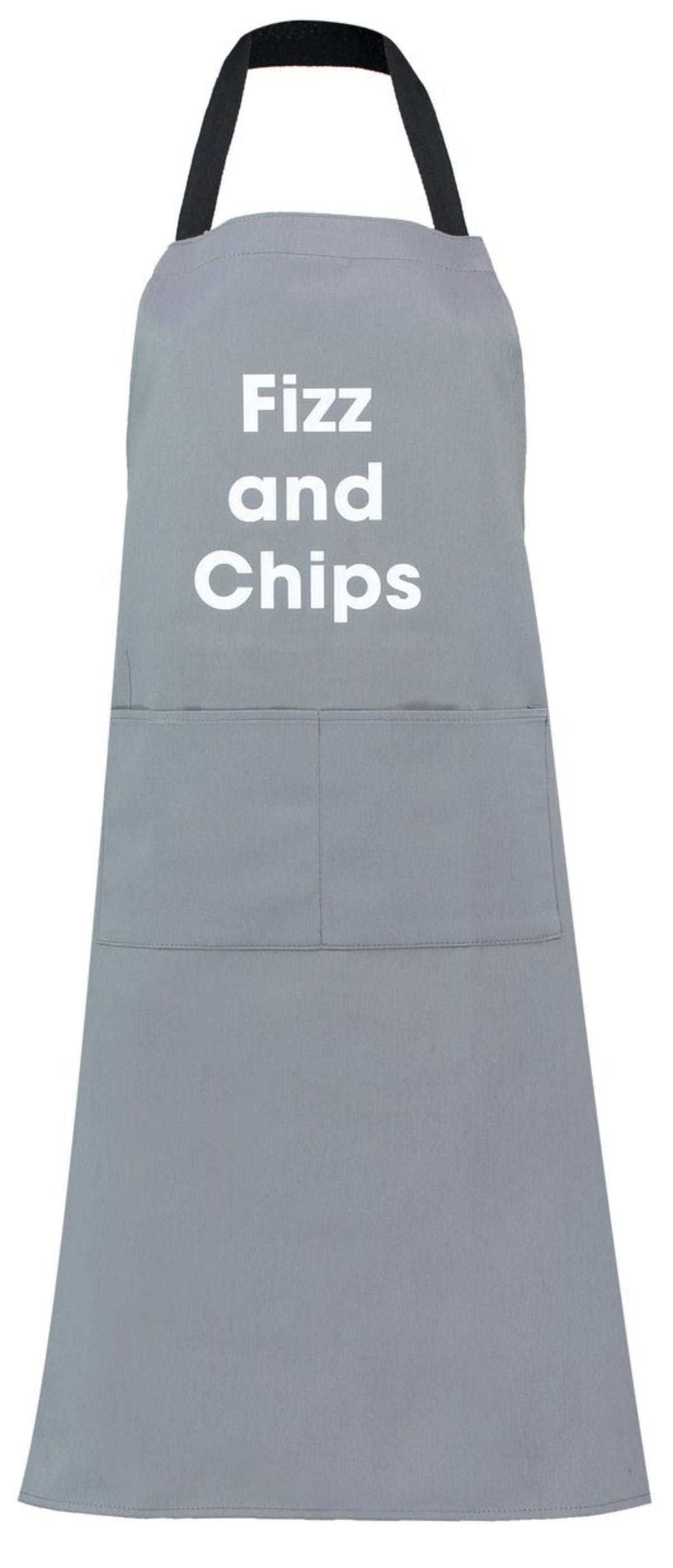 Apron - Fizz And Chips (Grey)