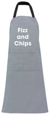 Apron - Fizz And Chips (Grey)