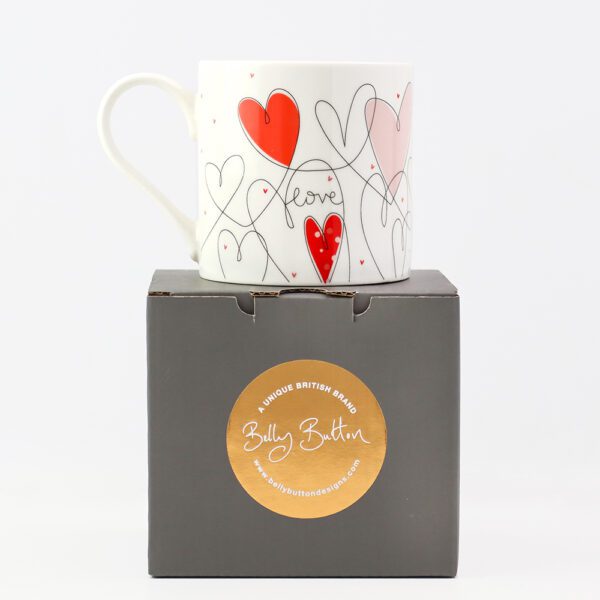 "love" Hearts Mug