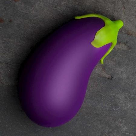 Aubergine Stress Relief Toy
