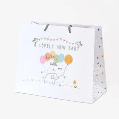 Baby Elephant Tote Gift Bag
