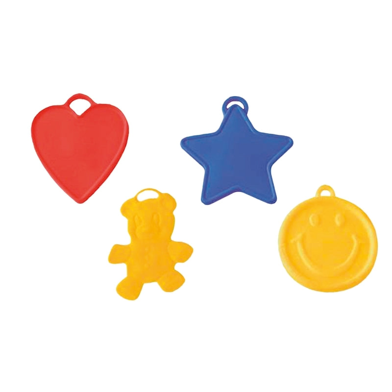 Assorted Plastic Balloon Weights