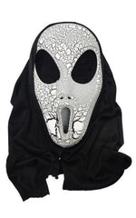 Assorted Cracked Effect Scream Ghost Halloween Mask