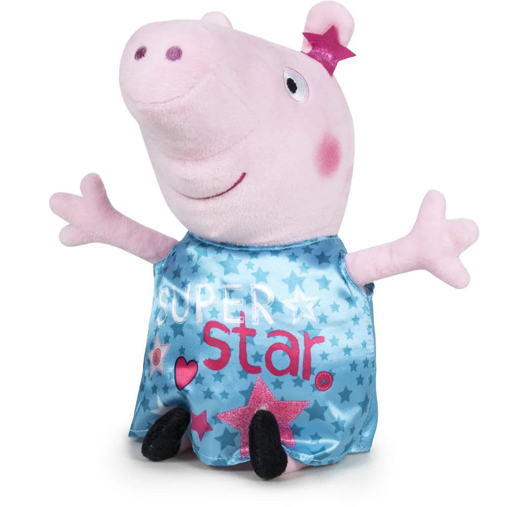 Assorted Peppa Pig Happy Oink Plush Toy - 12"