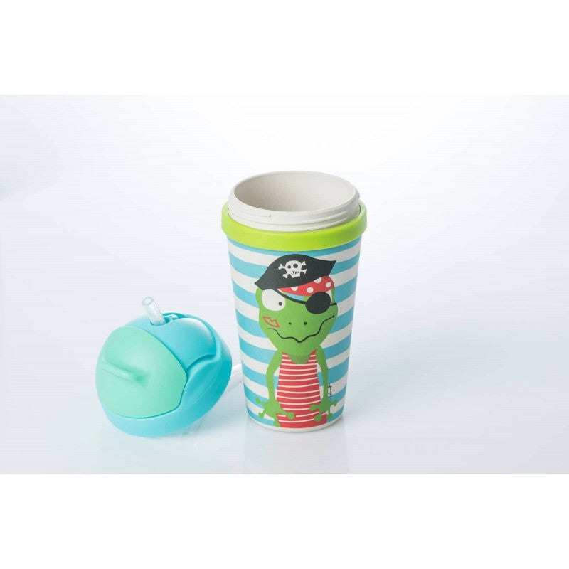 Bamboofriends Bamboo Kid's Cup - Piratenschatz Quaky