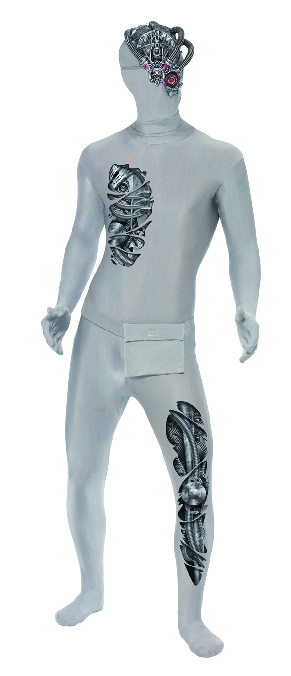 2nd Skin Robotic Costume - (Adult)