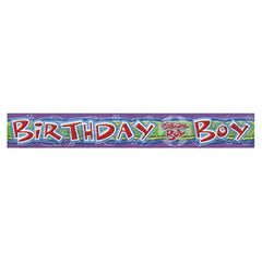 "Birthday Boy" Banner - 12ft.
