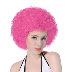 Afro 70s Wig - Pink (Adult)