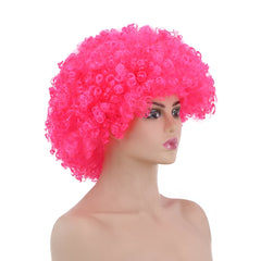 Afro 70s Wig - Pink (Adult)