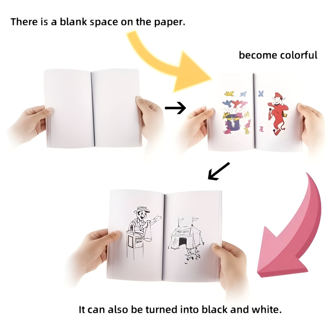 A Fun Magic Coloring Book | 3 in 1 Trick
