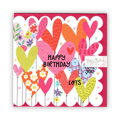 "Happy Birthday, Love You Lots" Greeting Card
