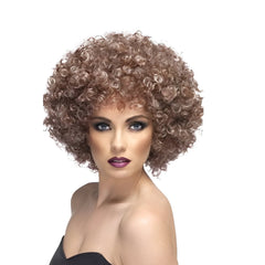 Afro Wig - Natural Brown (Adult)