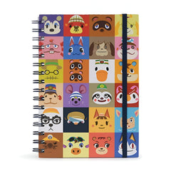 A5 Notebook - Nintendo Animal Crossing (Village Squares)