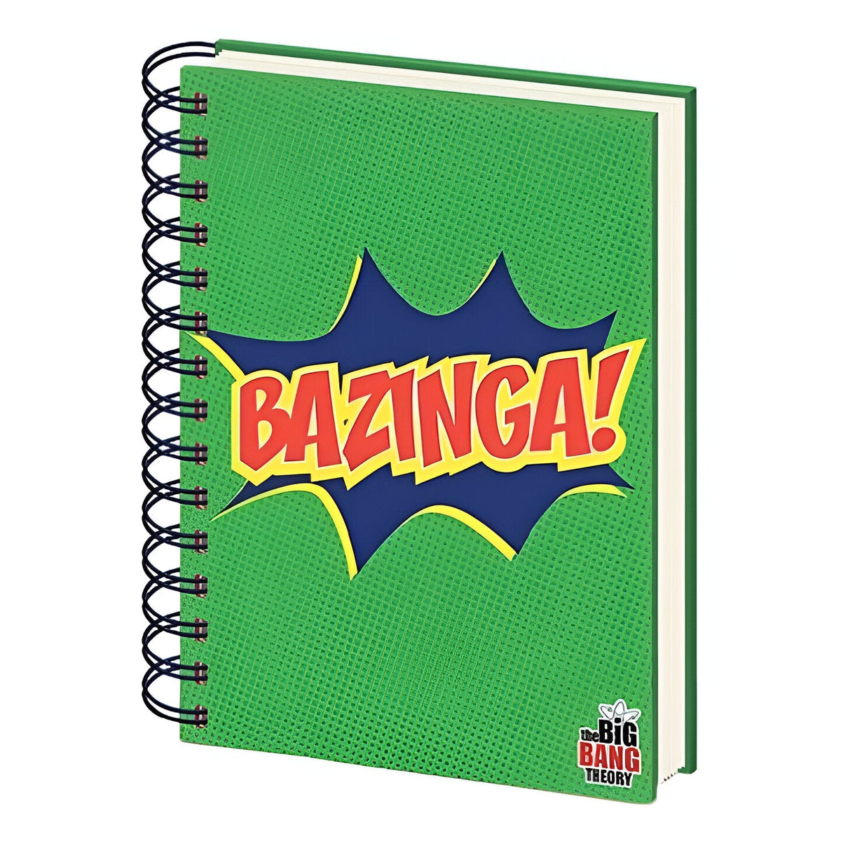 A5 Notebook - The Big Bang Theory  "Bazinga!" (Green)