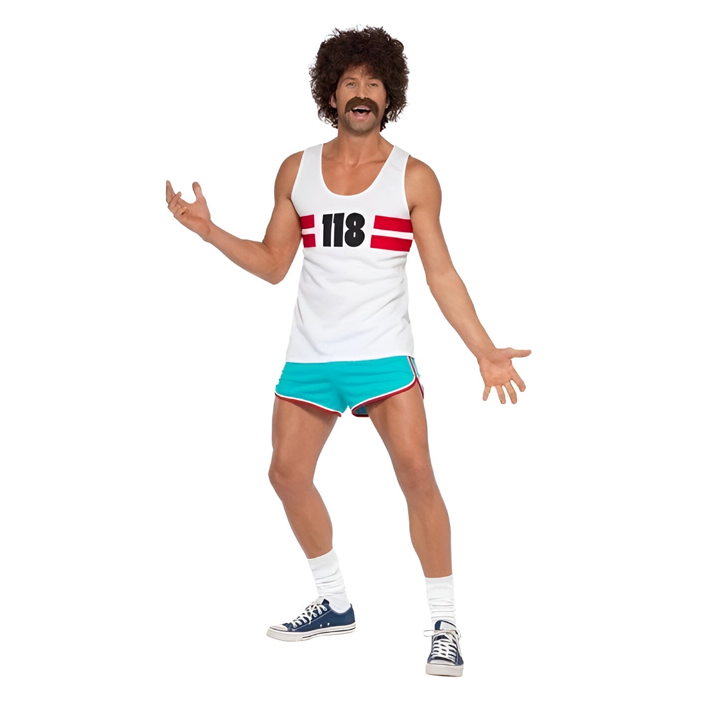 118 Athlete Runner Costume - (Adult)