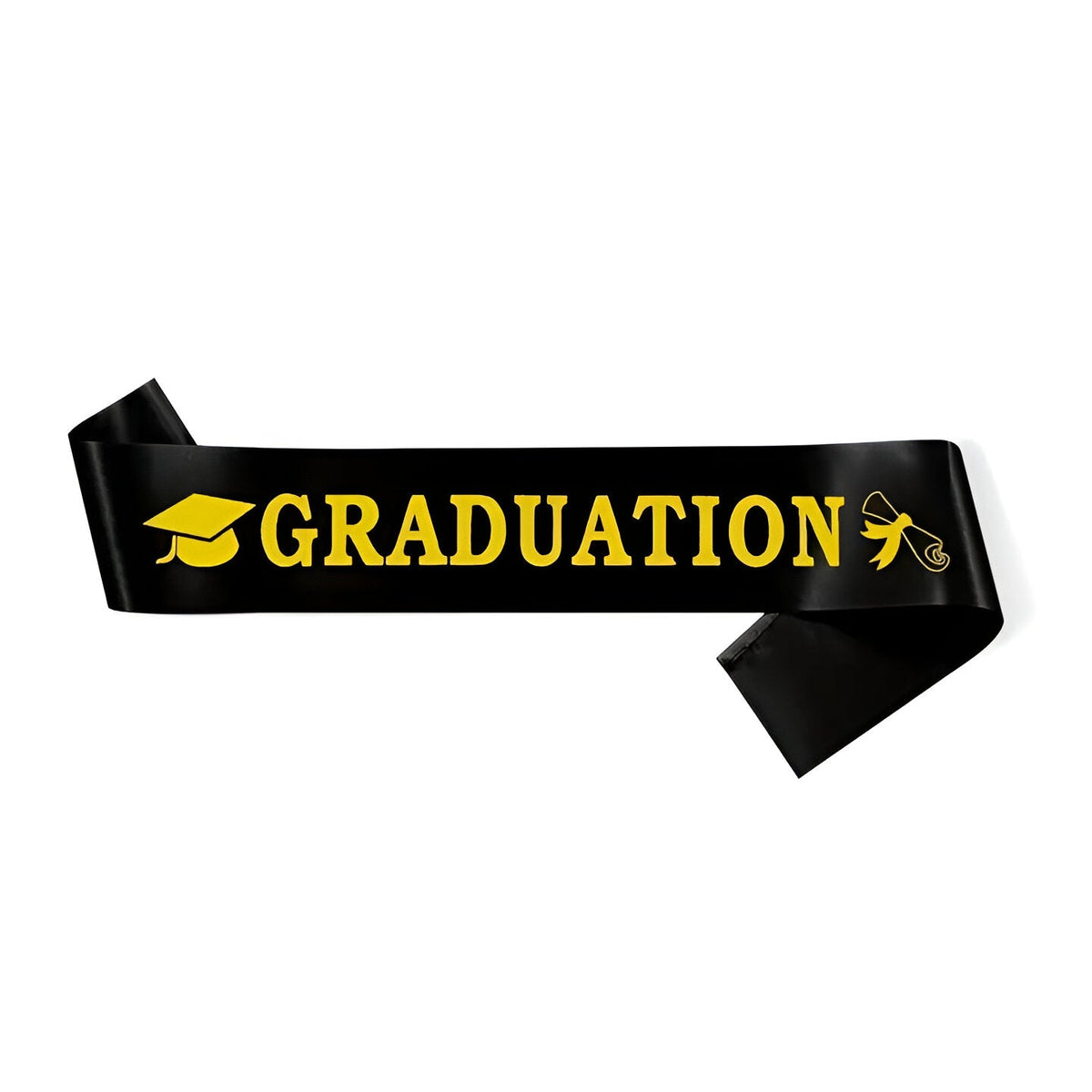 "GRADUATION" Sash - Black