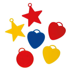 Assorted Plastic Balloon Weights