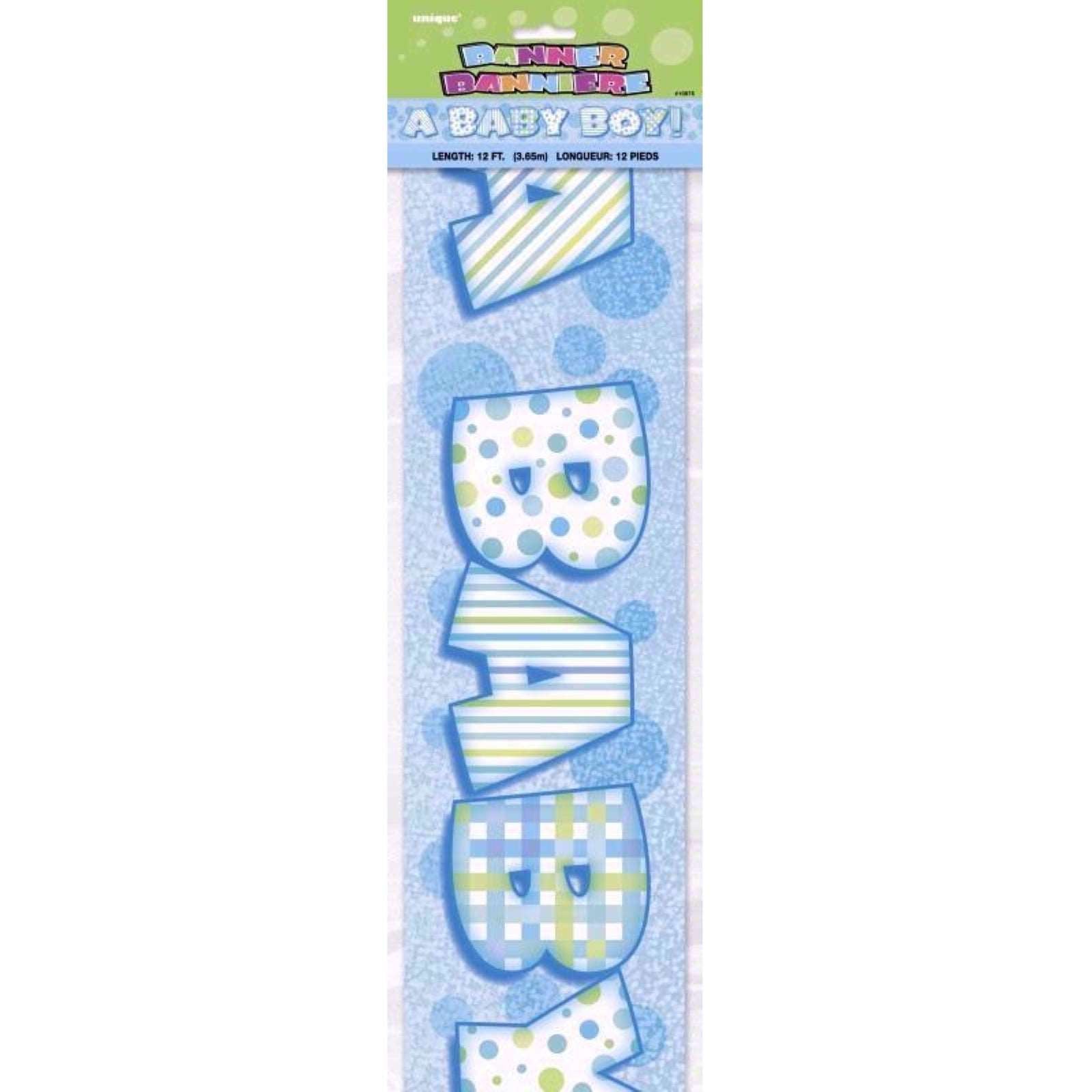 "A Baby Boy!" Shower Banner - 12ft