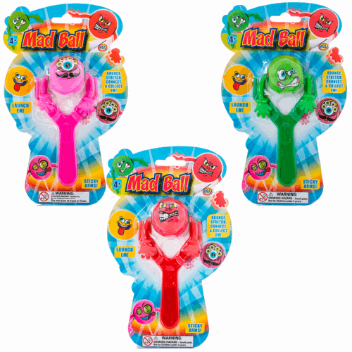 Assorted Mad Ball Sling Shot